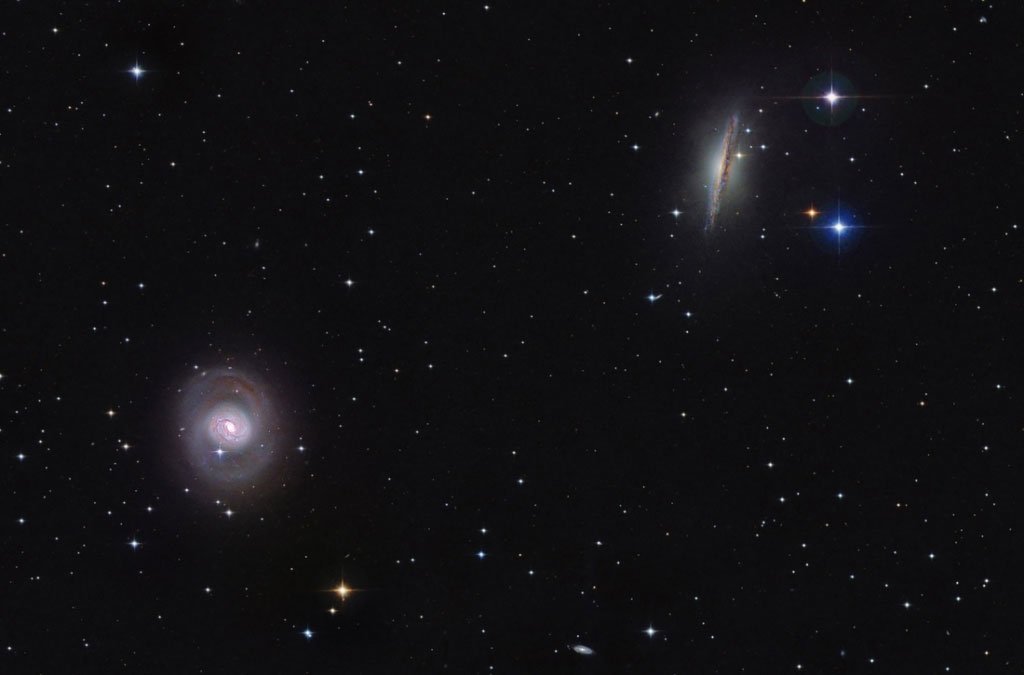 M77 e NGC 1055