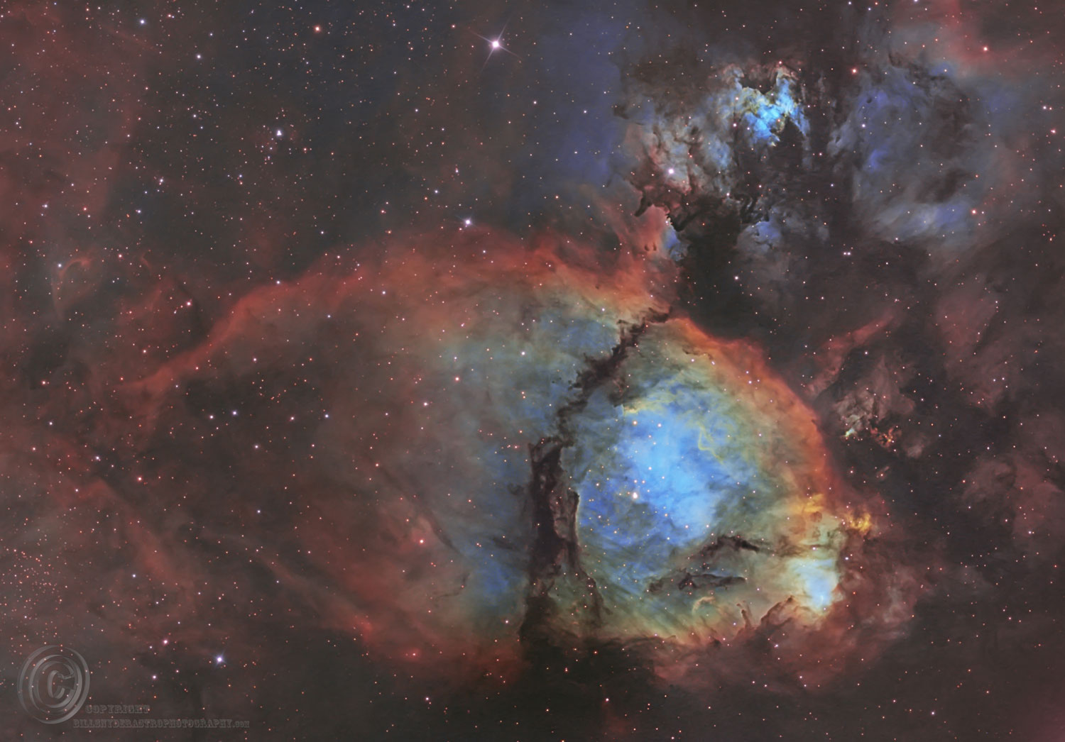 IC 1795: a nebulosa Cabeza de Peixe