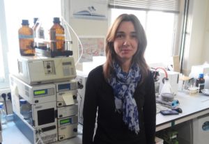 Rosa Ceinos desenvolveu a súa investigación no Instituto de Investigacións Mariñas de Vigo.