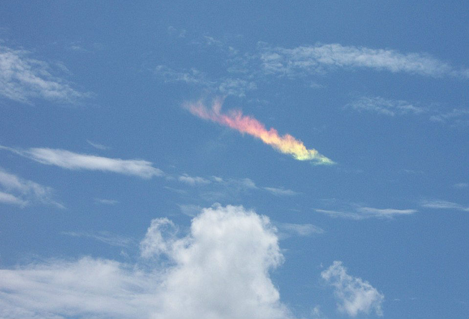 Arco circunhorizontal en forma de lapa en Florida. Foto: Hewholooks / CC BY-SA 3.0.