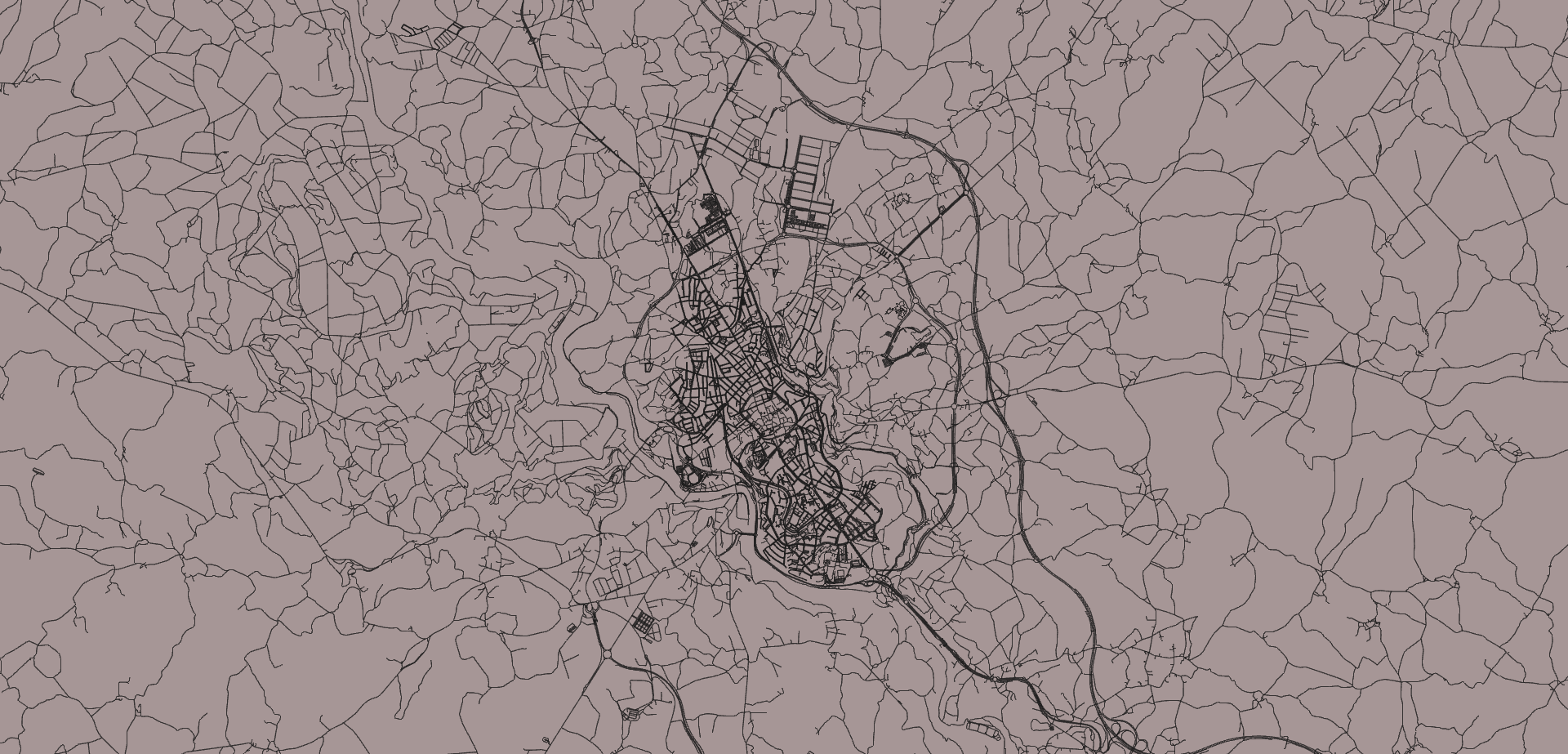 Mapa da cidade de Lugo.